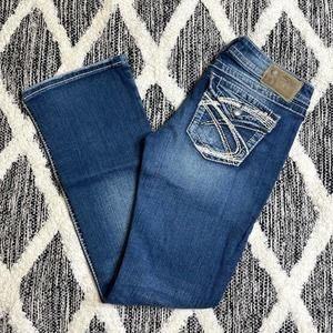 Silver Jeans Pioneer Bootcut Distressed Jeans Women’s size 27/31